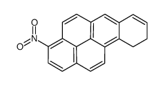 3-nitro-9,10-dihydrobenzo[a]pyrene Structure