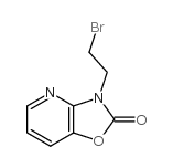 3-(2-溴乙基)恶唑并[4,5-b]吡啶-2(3H)-酮结构式