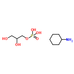 α-甘油磷酸13C3双环己基铵盐结构式