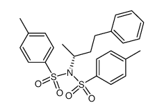 (R)-N,N-di-(p-toluenesulfonyl)-1-methyl-3-phenylpropylamine Structure