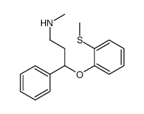 N-Methyl-3-[2-(methylsulfanyl)phenoxy]-3-phenyl-1-propanamine Structure
