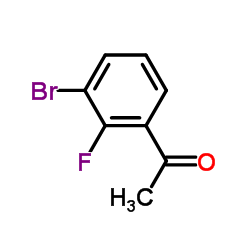 3-溴-2-氟苯乙酮结构式
