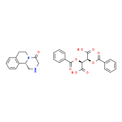 (S)-2,3,6,7-四氢-1H-吡嗪并[2,1-A]异喹啉-4(11BH)-酮(2S,3S)结构式