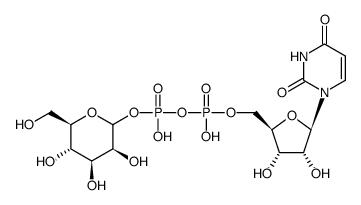 uridine diphosphate mannose Structure