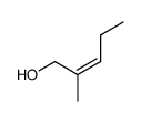 (Z)-2-Methyl-2-penten-1-ol结构式