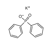diphenylphosphinic acid potassium salt Structure