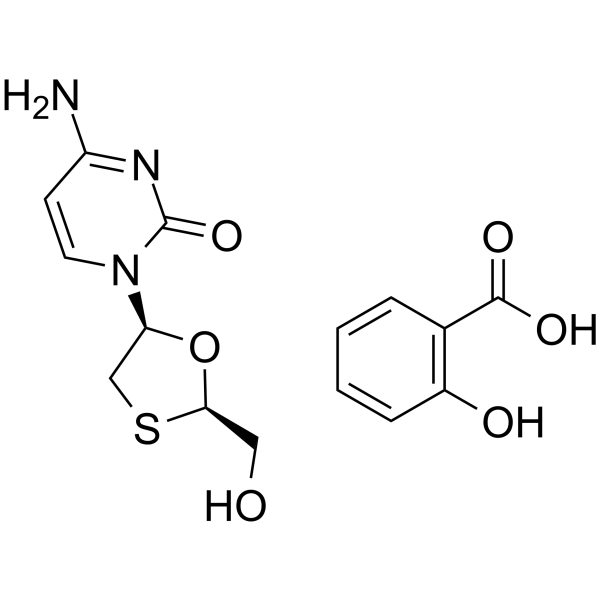 水杨酸拉米呋啶结构式