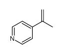4-prop-1-en-2-ylpyridine Structure