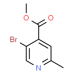 5-溴-2-甲基异烟酸甲酯结构式