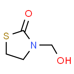 2-Thiazolidinone,3-(hydroxymethyl)-(9CI) Structure