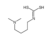 N-[4-(Dimethylamino)butyl]carbamodithioic acid结构式