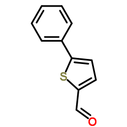 5-Phenyl-2-thiophenecarbaldehyde Structure