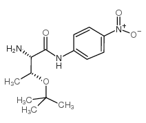 叔丁基-L-苏氨酸4-硝基苯胺结构式