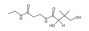 D-pantothenic acid ethylamide Structure