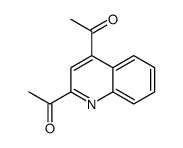 1-(2-acetylquinolin-4-yl)ethanone Structure
