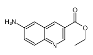 ethyl 6-aminoquinoline-3-carboxylate结构式