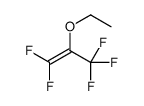2-ethoxy-1,1,3,3,3-pentafluoroprop-1-ene结构式