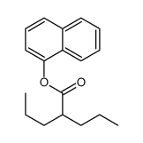 naphthalen-1-yl 2-propylpentanoate Structure