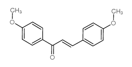 4,4'-二甲氧基查耳酮结构式