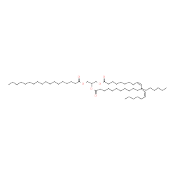 1,2-Distearoyl-3-Linoleoyl-rac-glycerol结构式