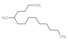 Tetradecane, 5-methyl- Structure