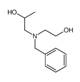 1-[Benzyl(2-hydroxyethyl)amino]-2-propanol结构式