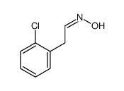 N-[2-(2-chlorophenyl)ethylidene]hydroxylamine Structure