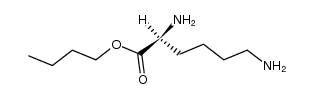 L-lysine n-butyl ester Structure