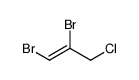 1,2-dibromo-3-chloroprop-1-ene Structure