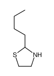 Thiazolidine, 2-butyl-结构式
