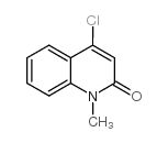 4-氯-1-甲基-1H-喹啉-2-酮结构式