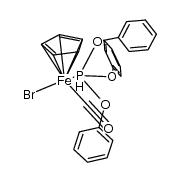 (η5-Cp)Fe(CO)BrP(OPh)3结构式