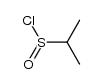 1-methylethanesulfinyl chloride结构式