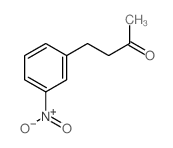 4-(3-硝基苯基)丁-2-酮结构式