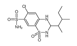 美布噻嗪结构式