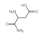 aspartic 1-amide Structure