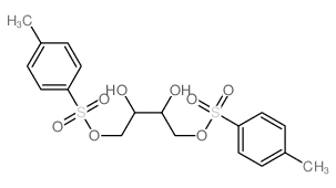 1,2,3,4-Butanetetrol,1,4-bis(4-methylbenzenesulfonate), (2R,3R)- structure