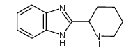 2-(哌啶-2-基)-1H-苯并[d]咪唑结构式
