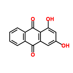 1,3-Dihydroxyanthraquinone structure