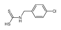 ethyl-dithiocarbamic acid, triethylamine salt Structure