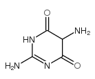 2,5-二氨基-(6ci,7ci,9ci)-4,6(1H,5h)-嘧啶二酮结构式