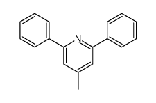 4-methyl-2,6-diphenylpyridine结构式