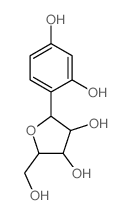 (4-beta-D-Ribofuranosyl)-1,3-dihydroxybenzene Structure