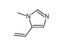 5-ethenyl-1-methylimidazole结构式