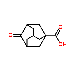 2-Adamantone-5-Carboxylic Acid Structure