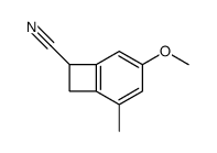 4-methoxy-2-methylbicyclo[4.2.0]octa-1(6),2,4-triene-7-carbonitrile Structure