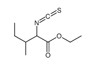 ethyl 2-isothiocyanato-3-methylpentanoate Structure
