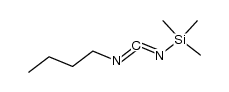 N-Butyl-N'-(trimethylsilyl)carbodiimid结构式