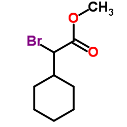 Methyl bromo(cyclohexyl)acetate Structure