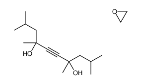 oxirane,2,4,7,9-tetramethyldec-5-yne-4,7-diol Structure